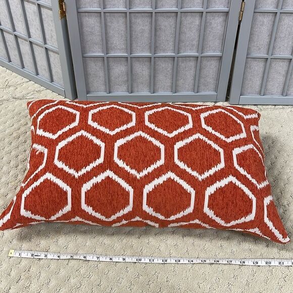 Burnt Orange Couch Pillow - Picture 3 of 5